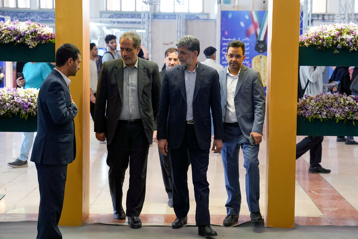 تقرير مصور| مشارکة العتبة الرضویة المقدسة في معرض طهران الدولي السادس والثلاثين للكتاب