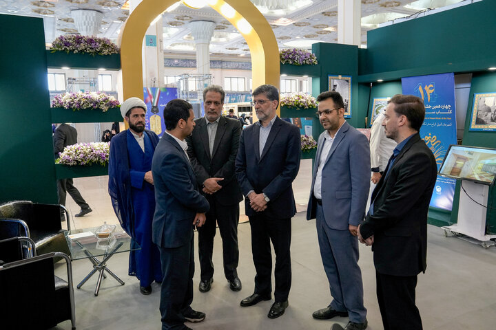 تقرير مصور| مشارکة العتبة الرضویة المقدسة في معرض طهران الدولي السادس والثلاثين للكتاب