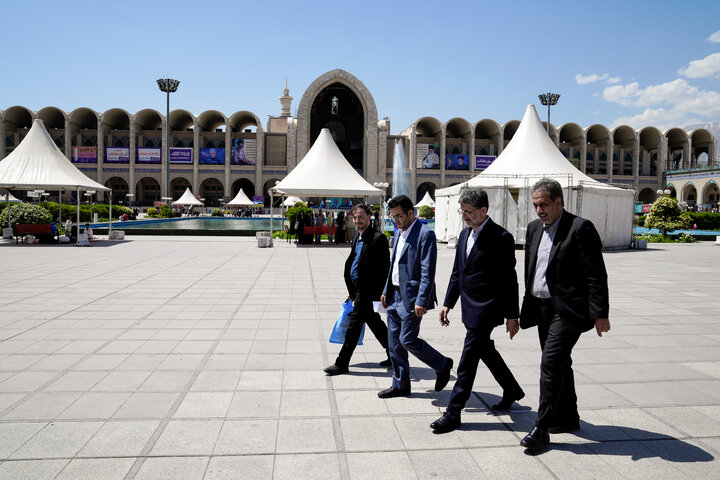 تقرير مصور| مشارکة العتبة الرضویة المقدسة في معرض طهران الدولي السادس والثلاثين للكتاب
