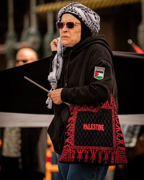 تظاهرات در مالمو سوئد در حمایت از فلسطین