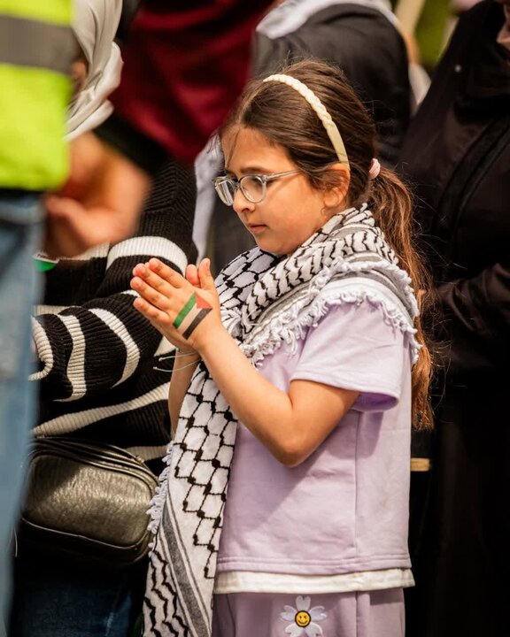 تظاهرات در مالمو سوئد در حمایت از فلسطین