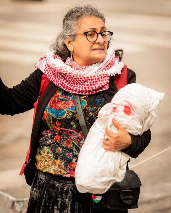 تظاهرات در مالمو سوئد در حمایت از فلسطین