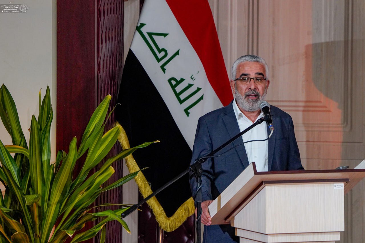 تجلیل آستان مقدس علوی از آیتالله جوادی آملی با حضور علما و دانشگاهیان + تصاویر