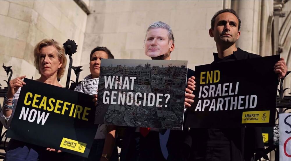Human rights groups demand halt to UK arms sales to Zionist regime amid Gaza war
