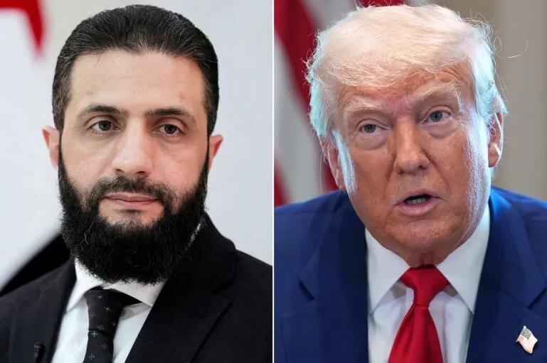 ترامب يعلن رفع العقوبات عن سوريا وسيلتقي الشرع في الرياض