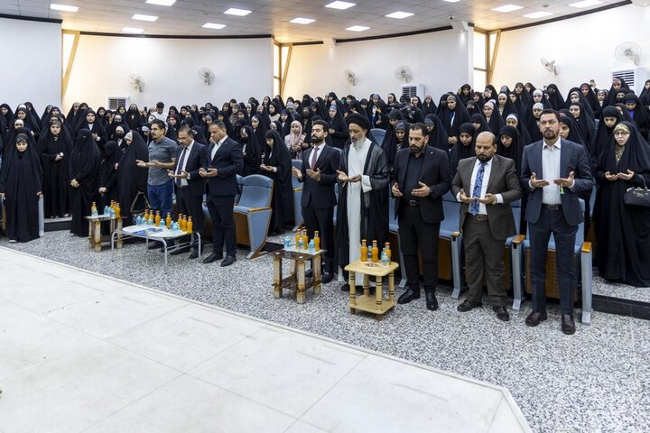 مهرجان رونق العفّة في جامعة الفرات الأوسط التقنية بمحافظة النجف