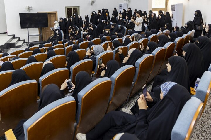 مهرجان رونق العفّة في جامعة الفرات الأوسط التقنية بمحافظة النجف