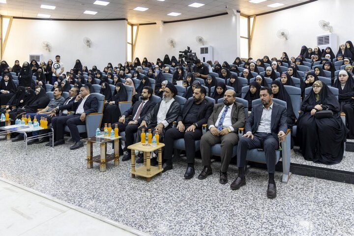 مهرجان رونق العفّة في جامعة الفرات الأوسط التقنية بمحافظة النجف