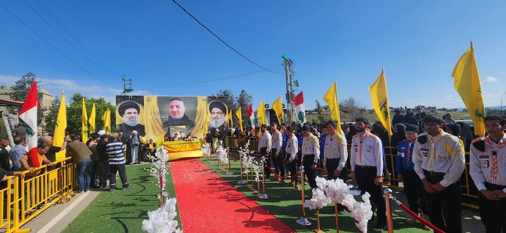 حزب الله وجماهير المقاومة يشيّعون الشّهيد موسى عبود في حولا جنوب لبنان