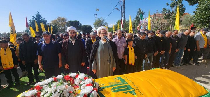 حزب الله وجماهير المقاومة يشيّعون الشّهيد موسى عبود في حولا جنوب لبنان