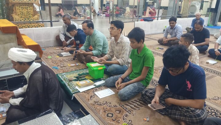 ရန်ကုန်မြို့ ပန်ဂျာ ရှီအဟ် မတ်စ်ဂျစ်ဒ် တွင် ဒိုအာ ကိုမိုင်းလ် စုပေါင်းဖတ်ရွတ်  ။ ။ Photos