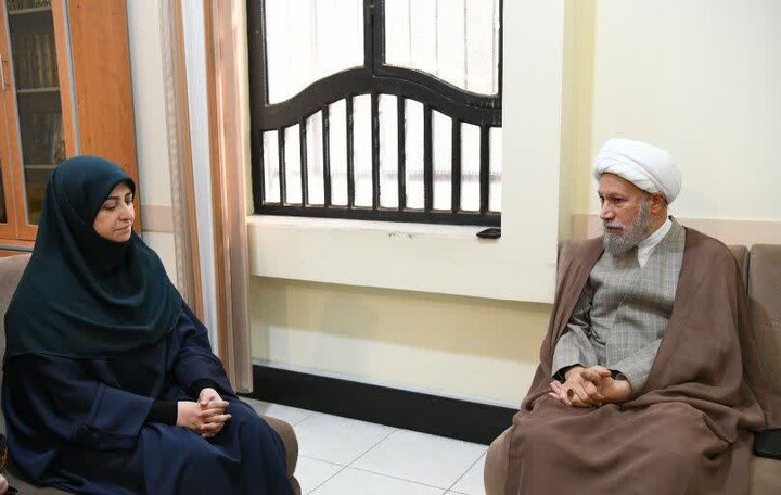 تصاویر| معاون رئیس جمهور با حجت الاسلام والمسلمین دژکام دیدار و گفت و گو کرد