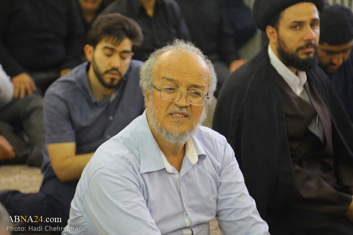 مراسم تشییع پیکر مرحوم حجت‌الاسلام نقده‌دوزان در شهر قم