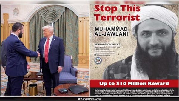 ٹرمپ نے الجولانی کے دہشت گردانہ ماضی کو سراہا