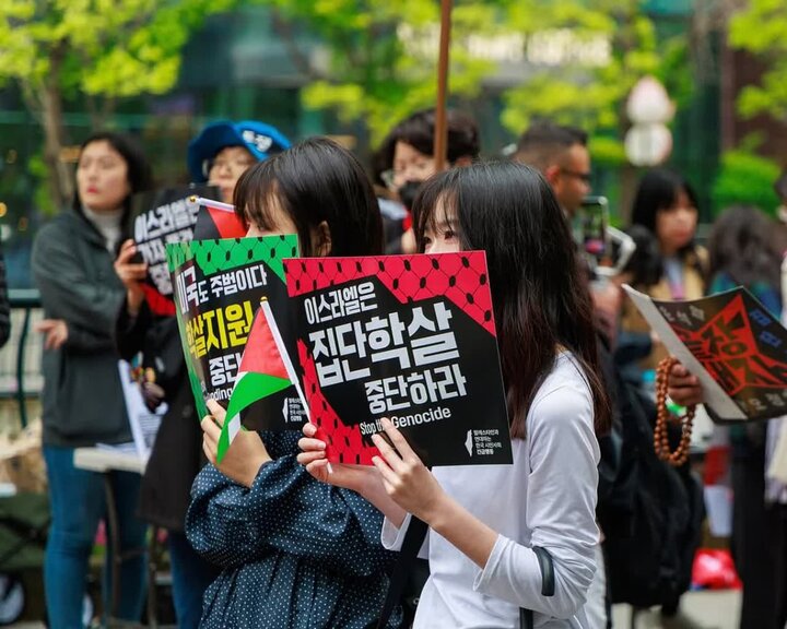 全球多地爆发声援加沙示威浪潮