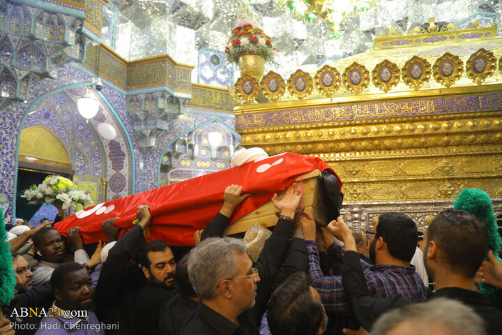 گزارش تصویری | مراسم تشییع پیکر مرحوم حجت‌الاسلام نقده‌دوزان در شهر قم - ۲