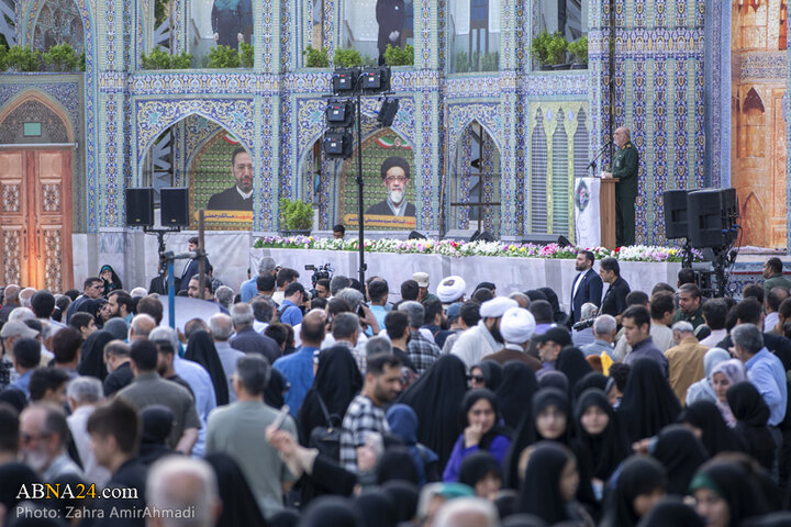 مراسم سالگرد شهدای خدمت در میدان امام حسین (ع) شهر تهران