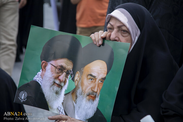 مراسم سالگرد شهدای خدمت در میدان امام حسین (ع) شهر تهران
