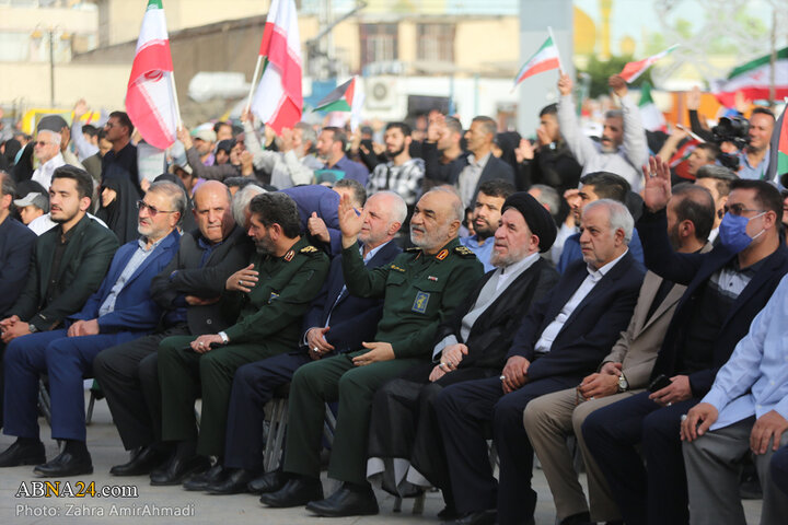 مراسم سالگرد شهدای خدمت در میدان امام حسین (ع) شهر تهران