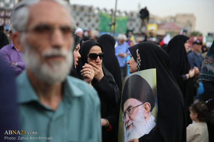 مراسم سالگرد شهدای خدمت در میدان امام حسین (ع) شهر تهران