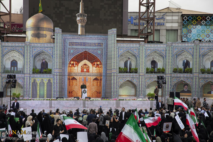 مراسم سالگرد شهدای خدمت در میدان امام حسین (ع) شهر تهران