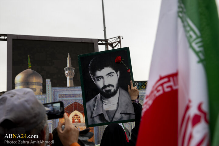 مراسم سالگرد شهدای خدمت در میدان امام حسین (ع) شهر تهران
