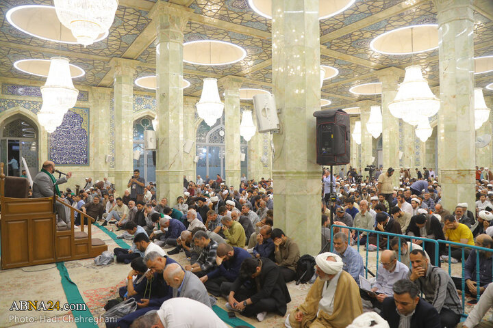 مراسم شانزدهمین سالگرد ارتحال آیت الله بهجت در مسجد اعظم قم