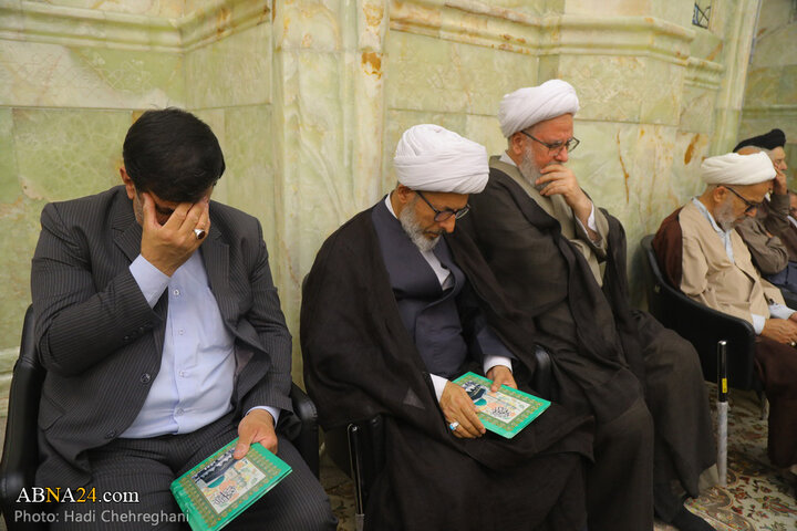 مراسم شانزدهمین سالگرد ارتحال آیت الله بهجت در مسجد اعظم قم