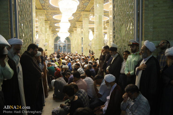 مراسم شانزدهمین سالگرد ارتحال آیت الله بهجت در مسجد اعظم قم