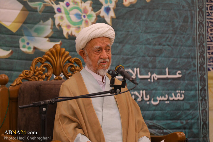 مراسم شانزدهمین سالگرد ارتحال آیت الله بهجت در مسجد اعظم قم