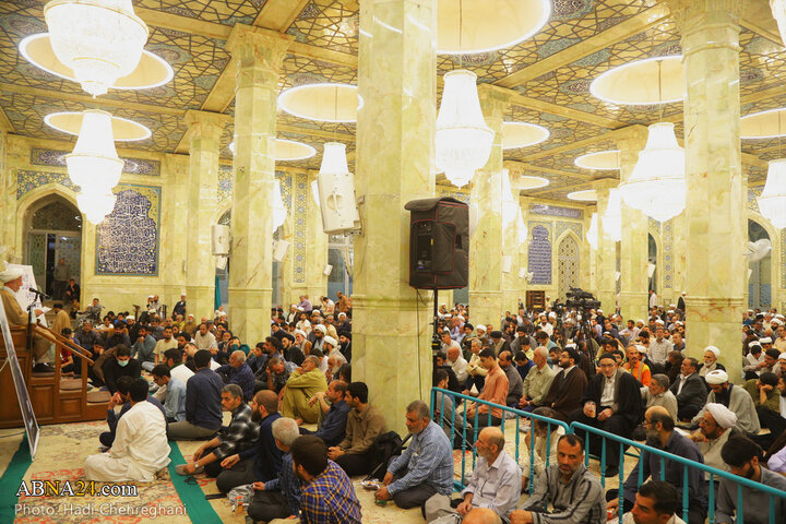 مراسم شانزدهمین سالگرد ارتحال آیت الله بهجت در مسجد اعظم قم