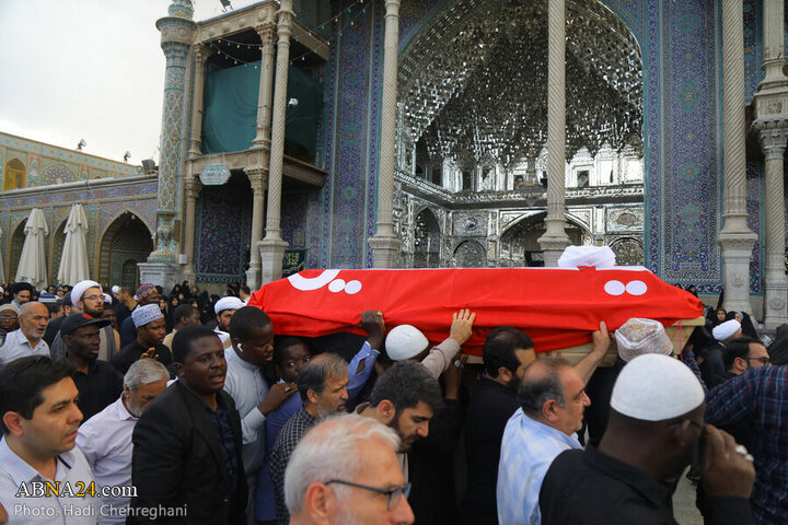 تقرير مصور/ تشييع جثمان الشيخ"نقده دوزان" في مدينة قم - 2