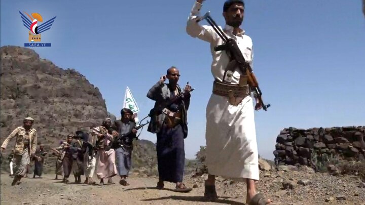 تقرير مصور/ مسير ووقفة مسلحة لقوات التعبئة في صنعاء نصرة لغزة