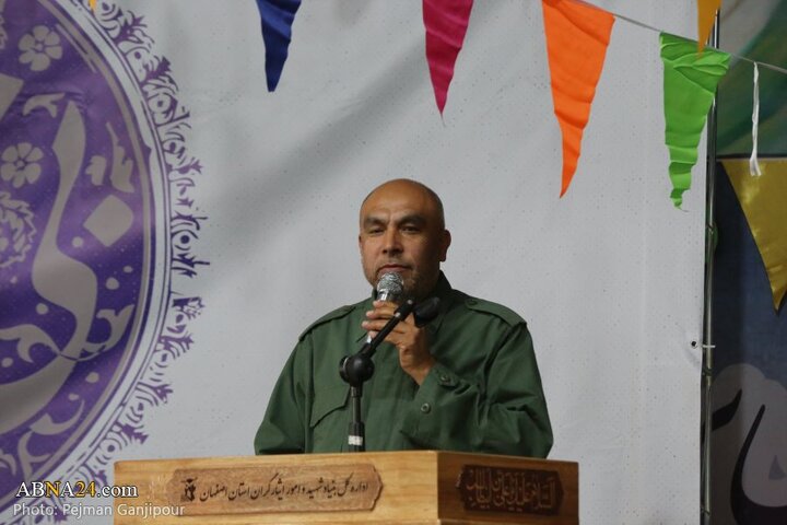مراسم سالگرد تاسیس لشکر فاطمیون در شهر اصفهان
