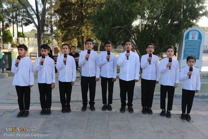 مراسم سالگرد تاسیس لشکر فاطمیون در شهر اصفهان