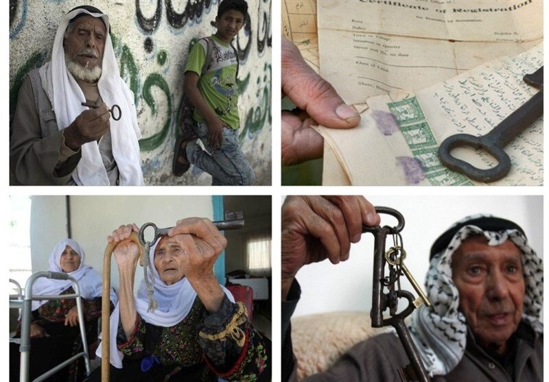 فلسطینیوں کی پراسرار چابی فلسطینیوں کی پراسرار چابی