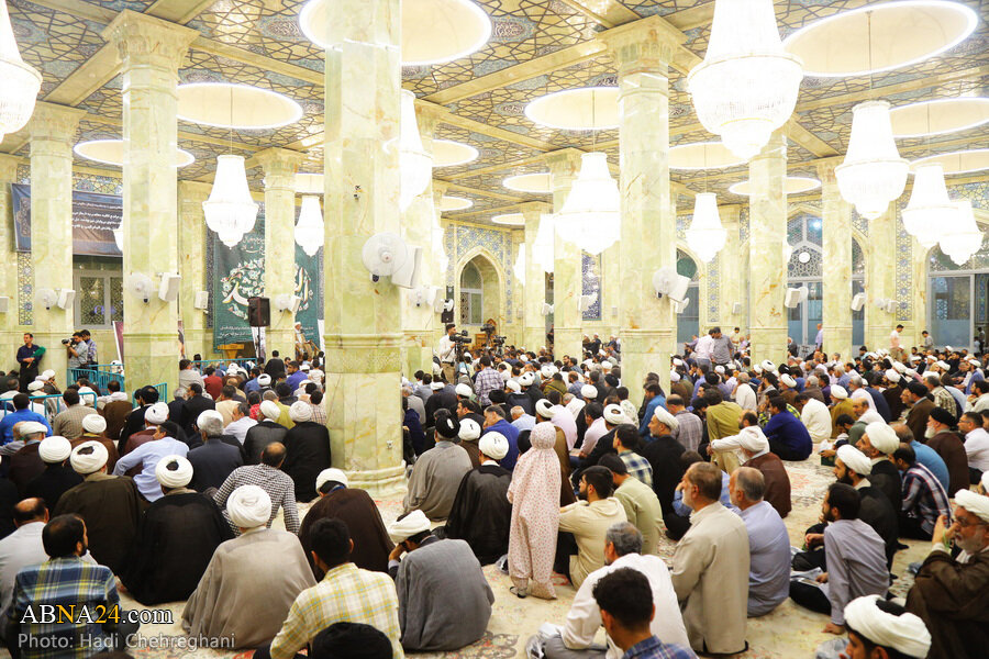 گزارش تصویری | مراسم شانزدهمین سالگرد ارتحال آیت‌الله بهجت در مسجد اعظم شهر قم