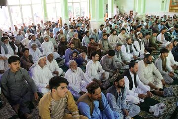 عکس خبری | نماز جمعه شیعیان افغانستان در قندهار