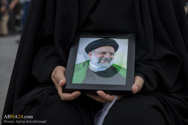 تقرير مصور| مراسم الذكرى السنوية الأولى لاستشهاد آية الله رئيسي بساحة الإمام الحسين (ع) في طهران