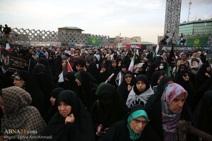 تقرير مصور| مراسم الذكرى السنوية الأولى لاستشهاد آية الله رئيسي بساحة الإمام الحسين (ع) في طهران