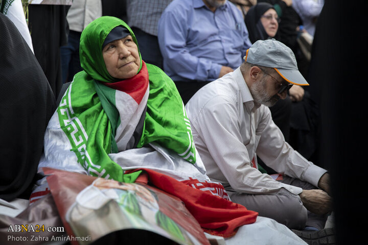 تقرير مصور| مراسم الذكرى السنوية الأولى لاستشهاد آية الله رئيسي بساحة الإمام الحسين (ع) في طهران