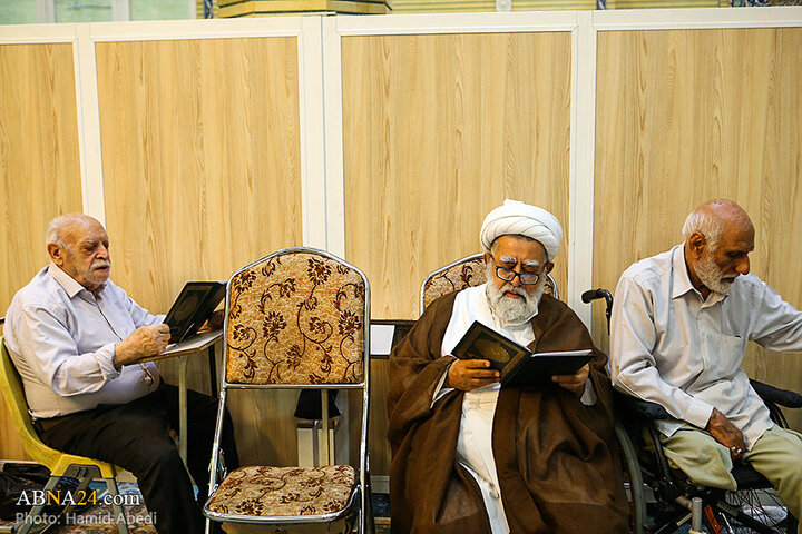 تقرير مصور| مجلس تأبين المرحوم "نقده دوزان" في مسجد أمير المؤمنين (ع) بمدينة قم