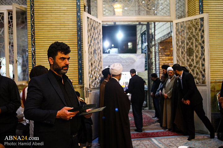 تقرير مصور| مجلس تأبين المرحوم "نقده دوزان" في مسجد أمير المؤمنين (ع) بمدينة قم