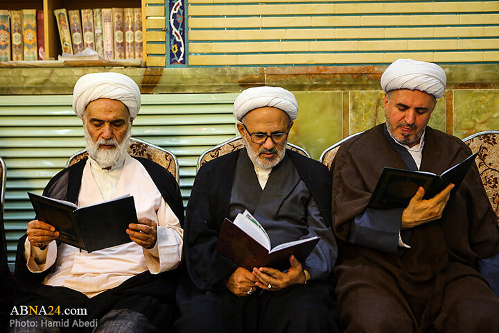 تقرير مصور| مجلس تأبين المرحوم "نقده دوزان" في مسجد أمير المؤمنين (ع) بمدينة قم