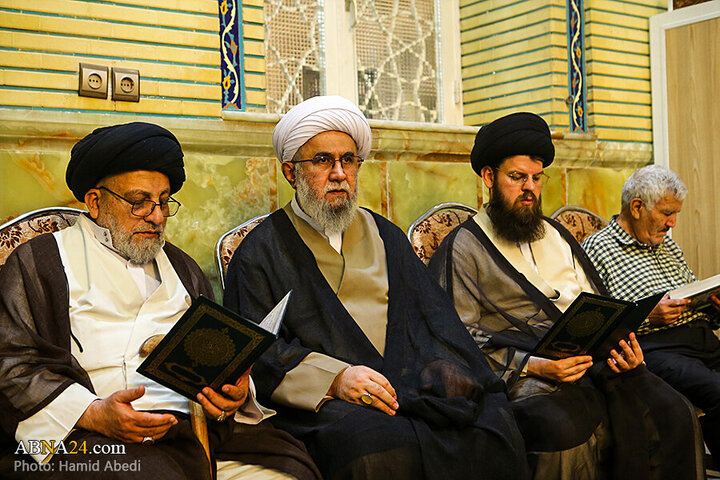 تقرير مصور| مجلس تأبين المرحوم "نقده دوزان" في مسجد أمير المؤمنين (ع) بمدينة قم