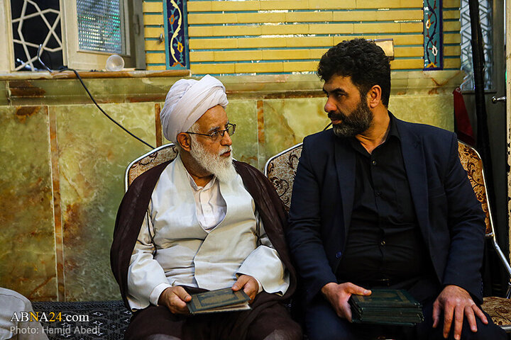 تقرير مصور| مجلس تأبين المرحوم "نقده دوزان" في مسجد أمير المؤمنين (ع) بمدينة قم