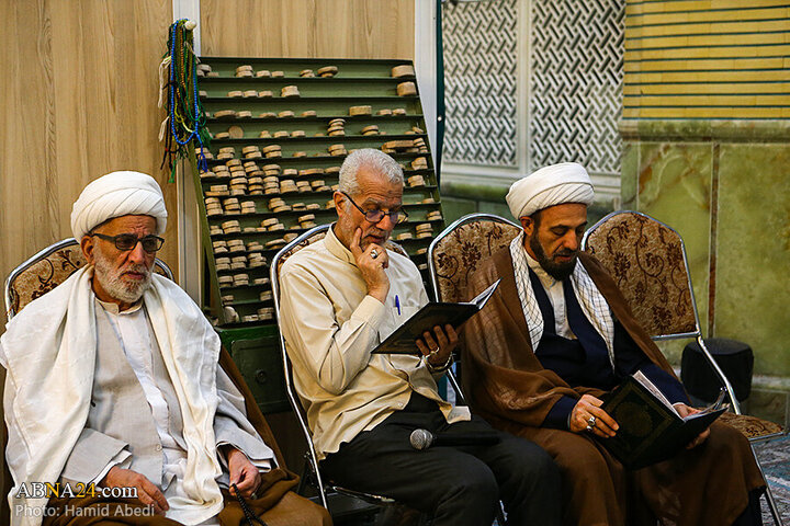 تقرير مصور| مجلس تأبين المرحوم "نقده دوزان" في مسجد أمير المؤمنين (ع) بمدينة قم