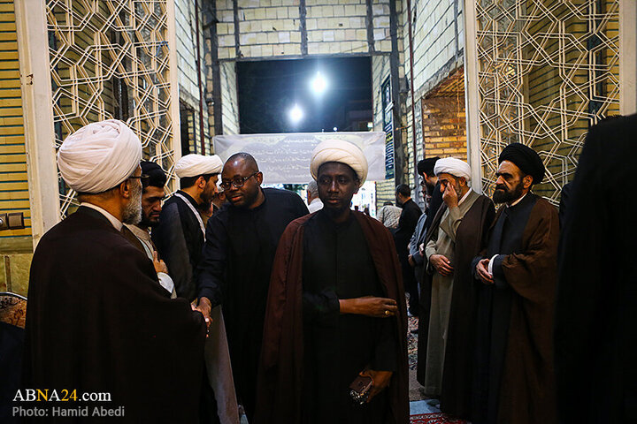 تقرير مصور| مجلس تأبين المرحوم "نقده دوزان" في مسجد أمير المؤمنين (ع) بمدينة قم