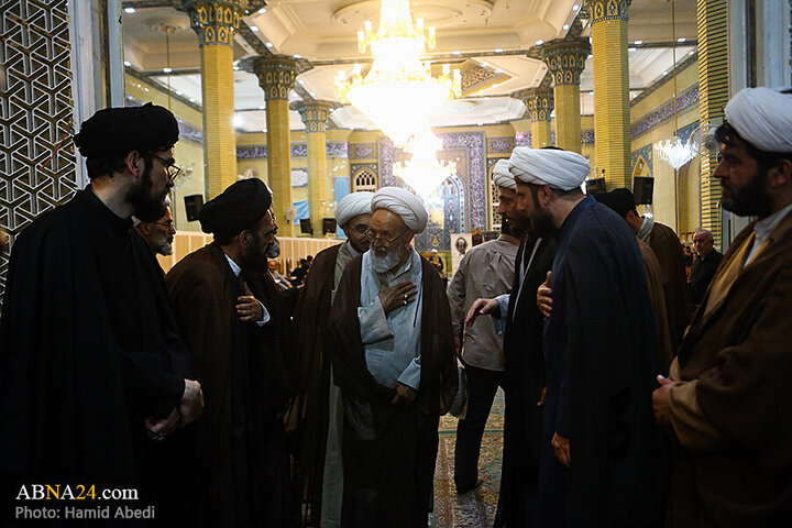 تقرير مصور| مجلس تأبين المرحوم "نقده دوزان" في مسجد أمير المؤمنين (ع) بمدينة قم