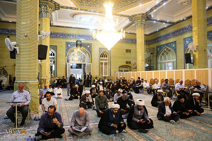 تقرير مصور| مجلس تأبين المرحوم "نقده دوزان" في مسجد أمير المؤمنين (ع) بمدينة قم